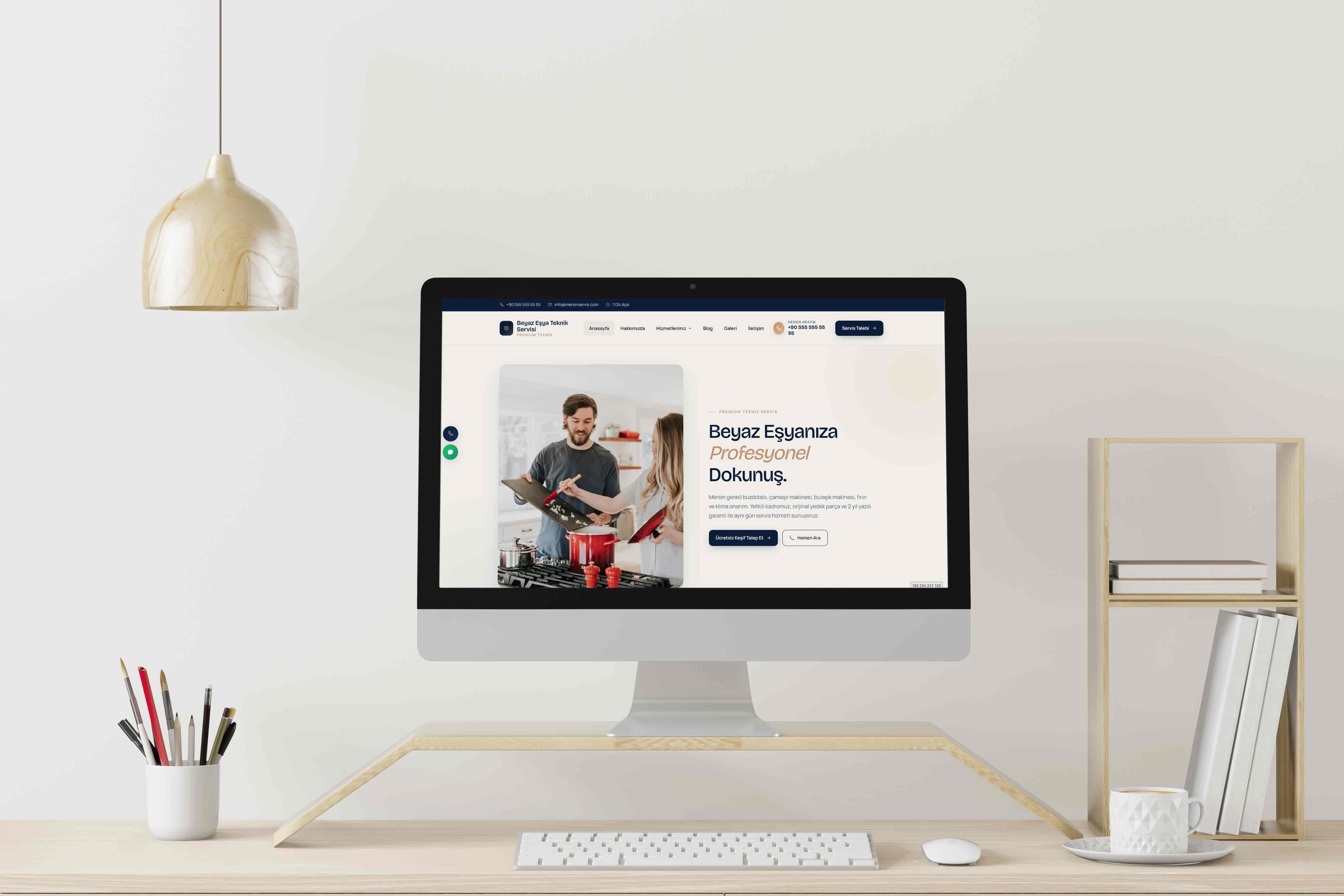 Beyaz Eşya Teknik Servisi Web Sitesi